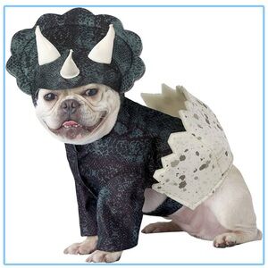 Dinosaur Dog Costume size Large Dino Halloween Costume for Large Dogs